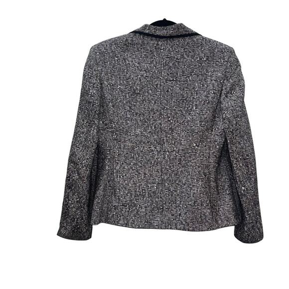 Vintage Louis Féraud Wool Blend Blazer- Tweed Luxury Designer Blazer- Size US 10 - Picture 2 of 15